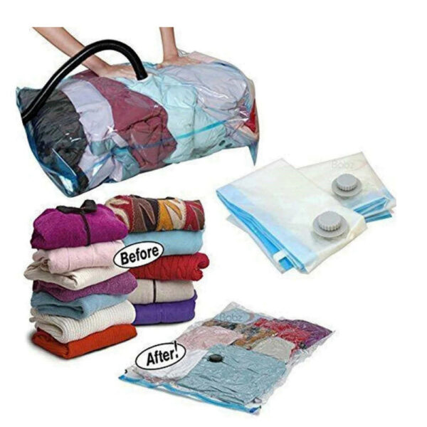 6 x Large Vaccum Compressed Storage Bags